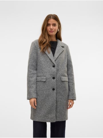Vero Moda Mantel in Medium Grey Melange