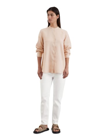 Marc O'Polo A-Shape-Leinenbluse regular in chalky peach