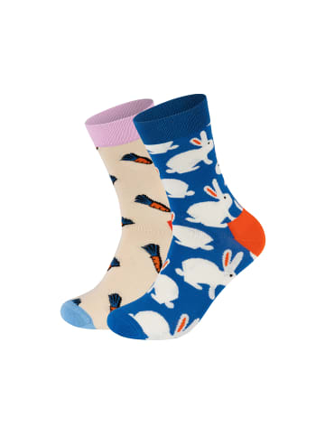 Happy Socks Socken 2-Pack Bunny-Carrots Socks in multi_coloured