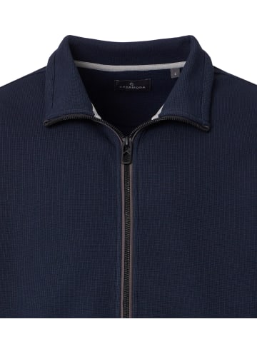 CASAMODA Sweatjacke in Blau