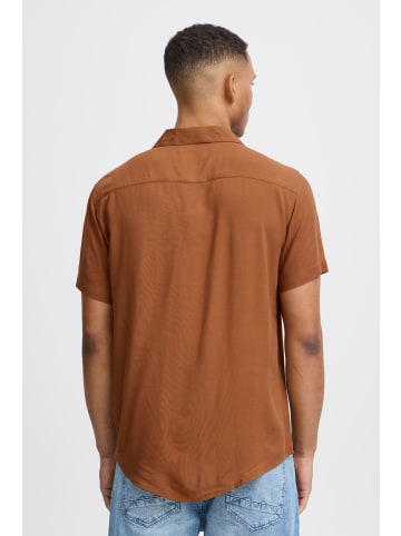 BLEND Kurzarmhemd BHShirt in Braun