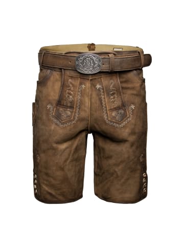 Stockerpoint Lederhose Georg in braun
