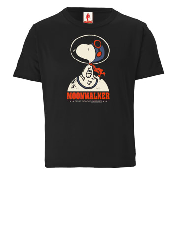 Logoshirt T-Shirt Snoopy - Moonwalker in schwarz