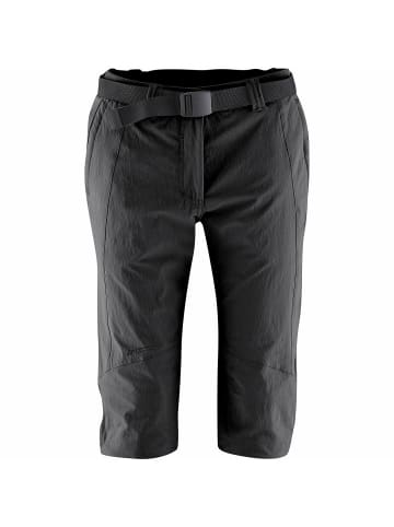 Maier Sports Caprihose Kluane in Schwarz