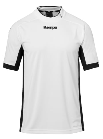 Kempa Shirt PRIME TRIKOT in weiß/schwarz