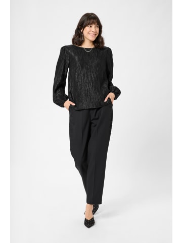 Kaffe Langarm-Bluse KArizz Regular fit in Black Deep