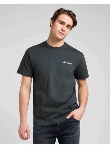 Lee T-Shirt Ss Relaxed Graphic in Washed Black