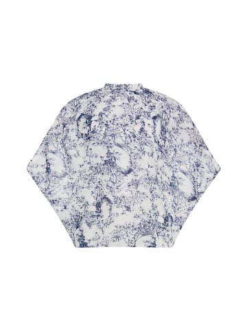 DreiMaster Damen Bluse in Marine Weiss