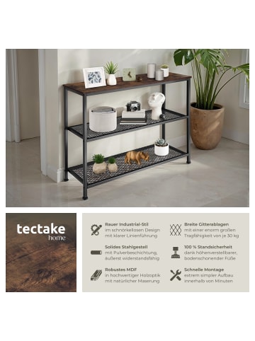 tectake Beistelltisch Bristol 100x30x81cm