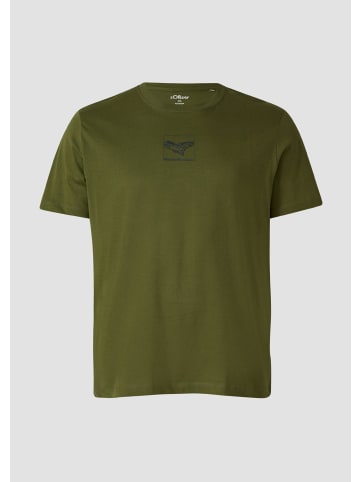 s.Oliver T-Shirt in 79D2_olivgrün