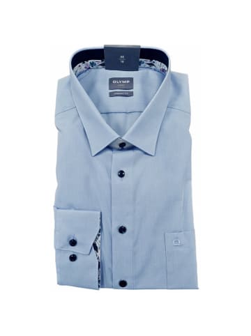 OLYMP Langarm Business Hemd für Herren in blau