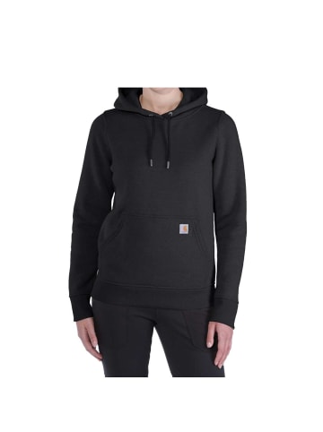 CARHARTT  Kapuzensweatshirt Clarksburg in Schwarz