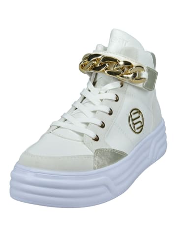 TT. BAGATT Sneaker in Weiß/Gold