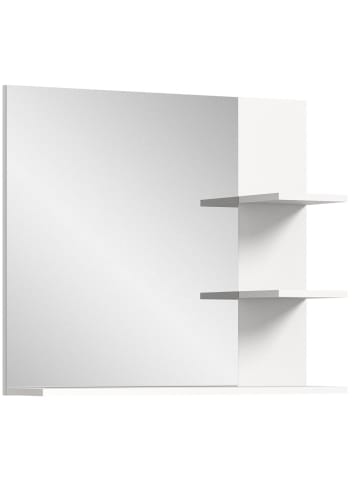 ebuy24 Badspiegel Laredo Weiß 80 x 20 cm
