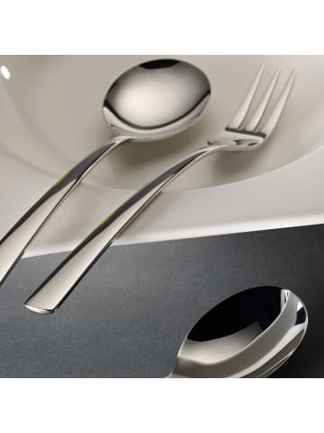 Villeroy & Boch Spaghetti-Set 4tlg.,2 Löffel & 2 Gabeln Daily Line Specials in silber/platin