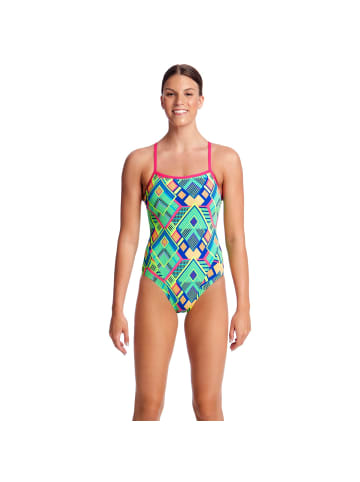 Funkita Badeanzug Diamond Fire in grün