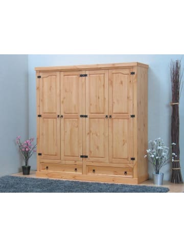 ebuy24 Kleiderschrank New Mexico Holz 194 x 58 cm