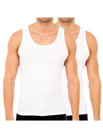 Abanderado 2er-Set: Unterhemd in White