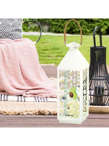 Mr. & Mrs. Panda Windlicht Avocado Tanzen ohne Spruch in Transparent
