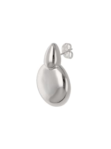 myMo at night Women Earrings With Butterfly Clutch in Silver