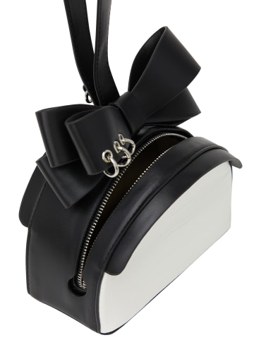 NAEMI Women Handbag in Black White