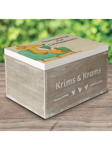 Mr. & Mrs. Panda Box Therapeutin Leidenschaft Design mit Spruch in Weiß