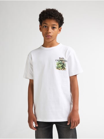 Petrol Industries T-Shirt mit Rückenprint Corrido in Weiß