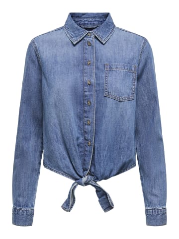 ONLY Jeanshemd in Medium Blue Denim