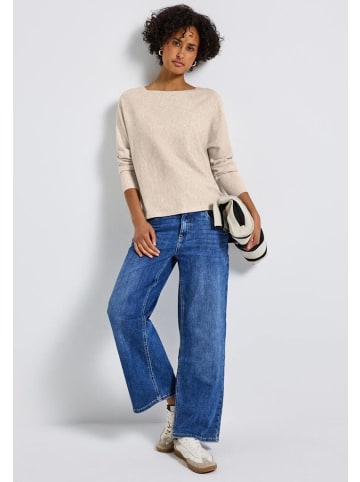 Street One Pullover in tusk cream mel.