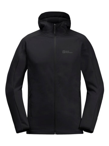 Jack Wolfskin Funktionsjacke ALPGRAT HOODED FZ M in Schwarz