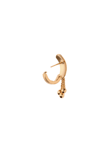 faina Women Huggie Earrings in Rose Gold