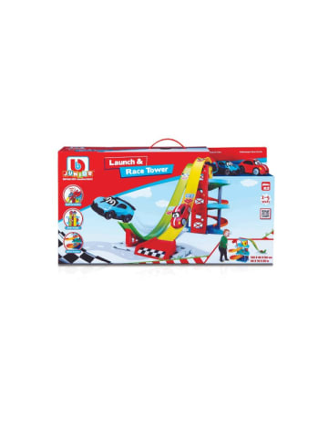 BB Junior Spielset Launch & Race Tower, inkl. 2 Fahrzeugen in mehrfarbig