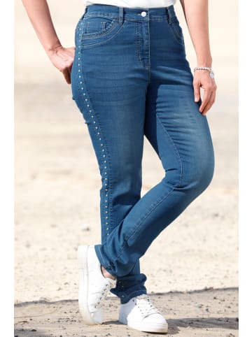 MIAMODA Jeans in mittelblau