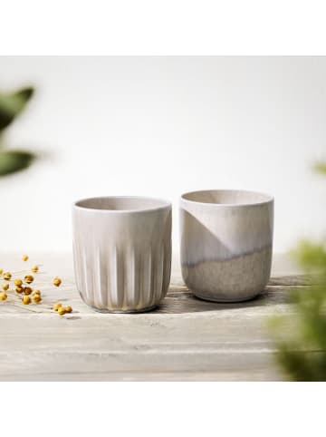 like. by Villeroy & Boch 2er Set Becher Set Perlemor 290 ml in beige