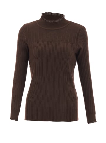 VIRITA Women Strickpullover in Braun