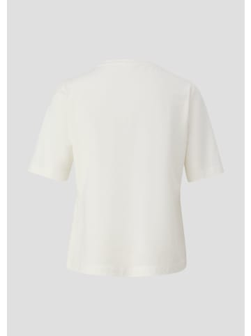 s.Oliver BLACK LABEL T-Shirt kurzarm in Creme