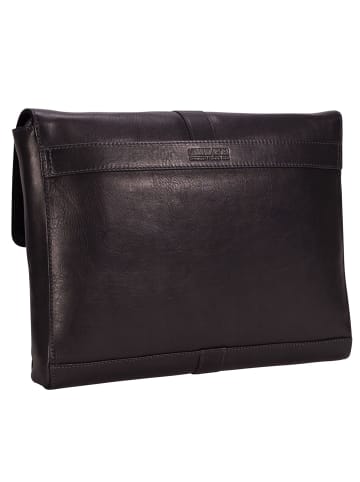 Leonhard Heyden Bergamo Aktenmappe Leder 37 cm Laptopfach schwarz