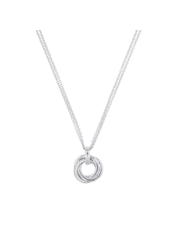 JOOP! Kette mit Anhänger Silber 925, rhodiniert in Silber