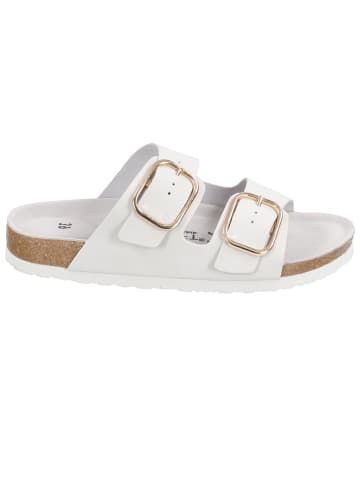 BIOSOFT Sandalen Two Strap in Weiß