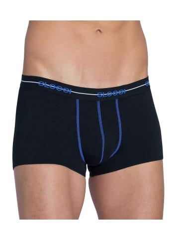 Sloggi Boxershort 2er Pack in Schwarz/Blau