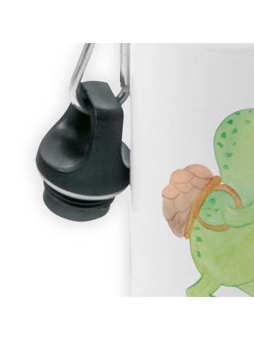 Mr. & Mrs. Panda Trinkflasche Schildkröte Wanderer ohne Spruch in Weiß