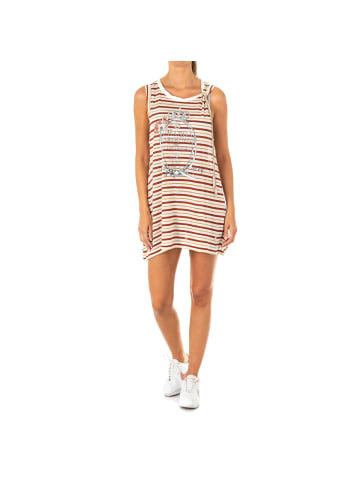 La Martina Kurzes Kleid in Brown