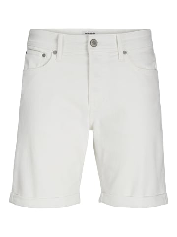 JACK & JONES Junior 5-Pocket Shorts in White Denim
