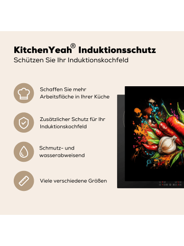 KitchenYeah Herdabdeckplatte Gewürzexplosion