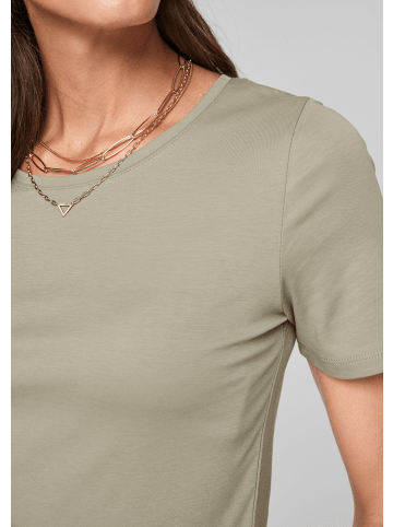 s.Oliver T-Shirt kurzarm in Olive