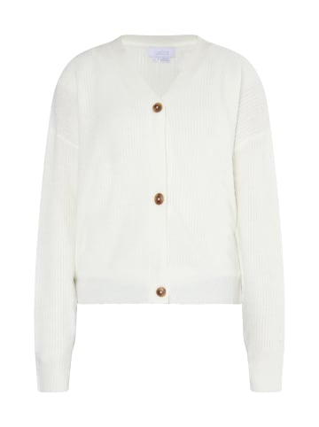 usha WHITE LABEL Damen Strickcardigan in Weiss