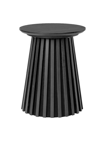 ebuy24 Eckbeistelltisch Osaka Schwarz 40 x 40 cm