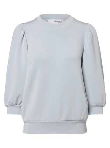 SELECTED FEMME Sweatshirt SLFTenny in hellblau