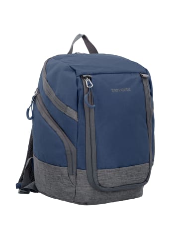 travelite Basics Rucksack 36 cm in marine grau