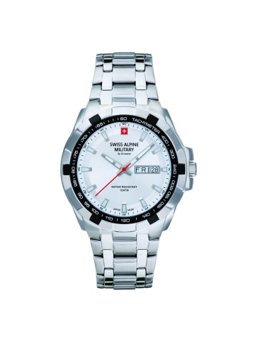 Swiss Military Quarzuhr 7043.1132SAM in Silber